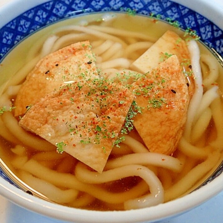 ❤山椒の香りの丸天うどん❤